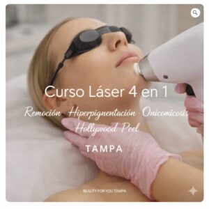 Láser 4 en 1 (Remoción, Hiperpigmentación, Onicomicosis, Hollywood Peel) - Tampa