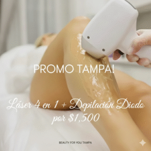 PROMO TAMPA! Láser 4 en 1 + Depilación Diodo