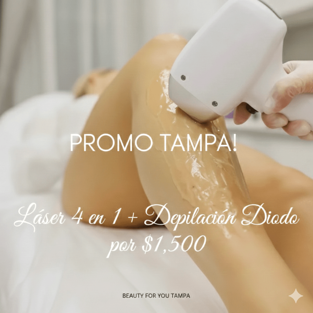 PROMO TAMPA! Láser 4 en 1 + Depilación Diodo