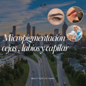 3 días de micropigmentación de cejas y labios